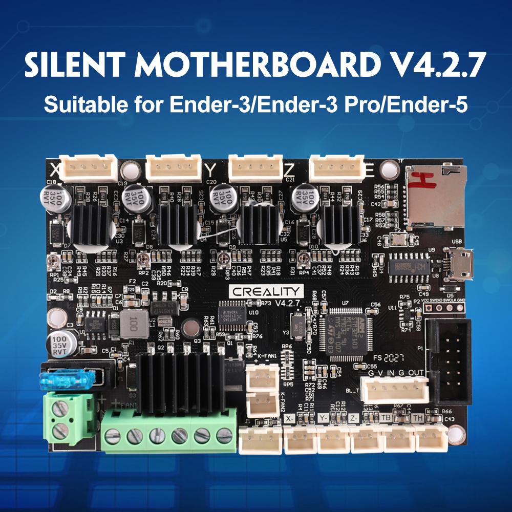 Official Creality Upgrade Silent Board V4.2.7 Mainboard for Ender 3/3 Pro